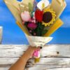 crochet-sunflower-blush-bouquet