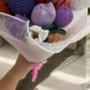 Crochet Tulip Stick Closed