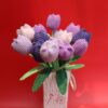 Crochet Tulip Stick Closed