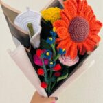 crochet-sunflower-blush-bouquet