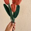 Crochet Open Tulip Stick
