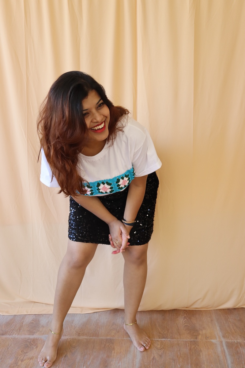 Crochet Patch Shirt