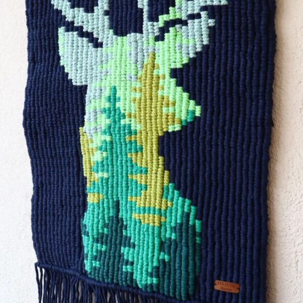 deer-pixel-wall-hanging
