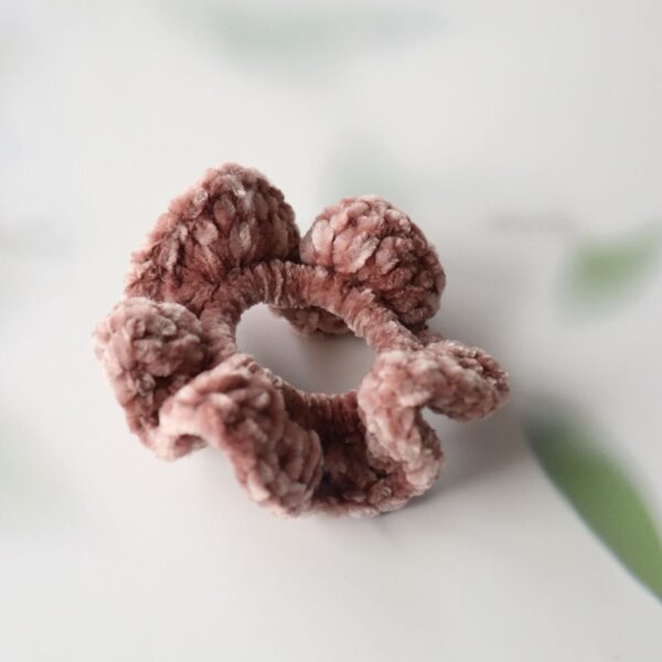 Rosewood-velvet-scruchie