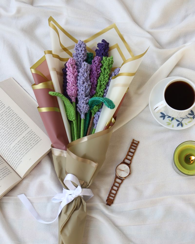 crochet-Lavender-Flower