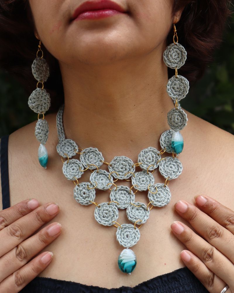 Crochet-Luna -Links-Neck-set