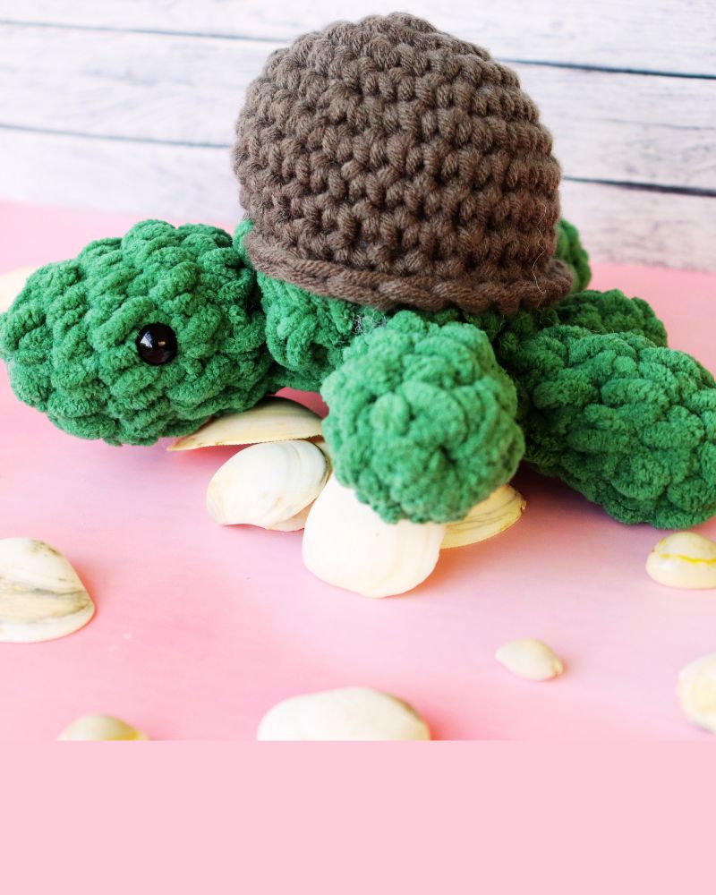 Crochet-Plushie-Sea-turtle