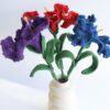 Crochet-iris-flower