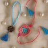 pink-blue-crochet-rakhi-lumba-set