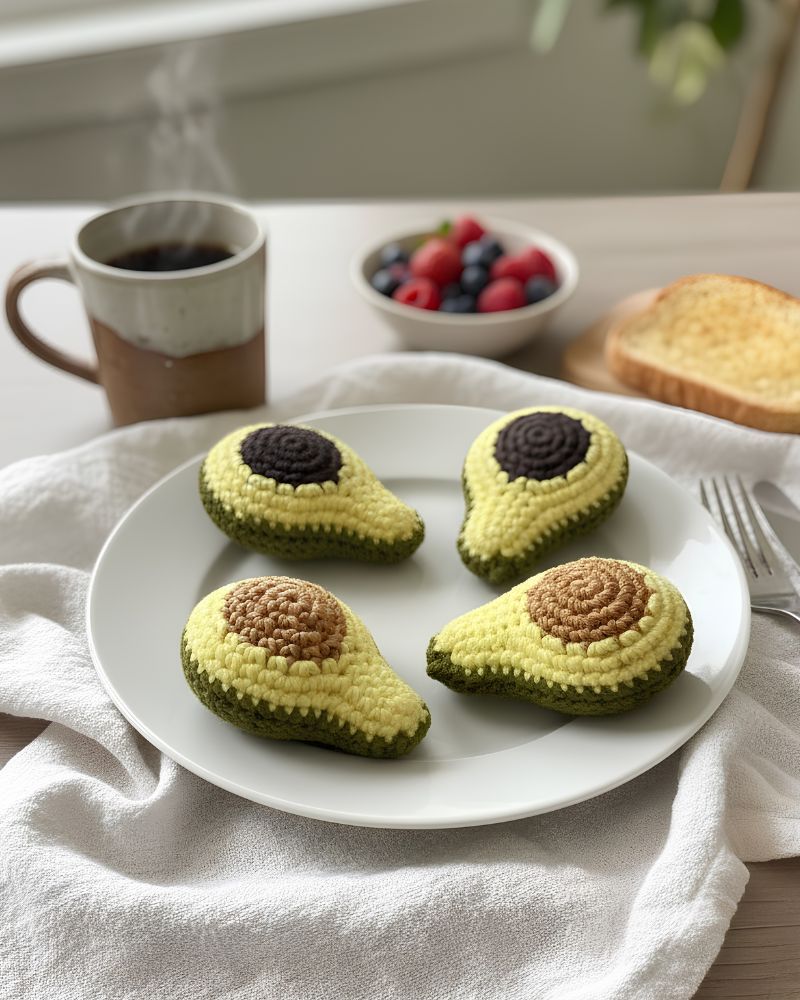 crochet-avocado-keychain crochet-avocado-keychain