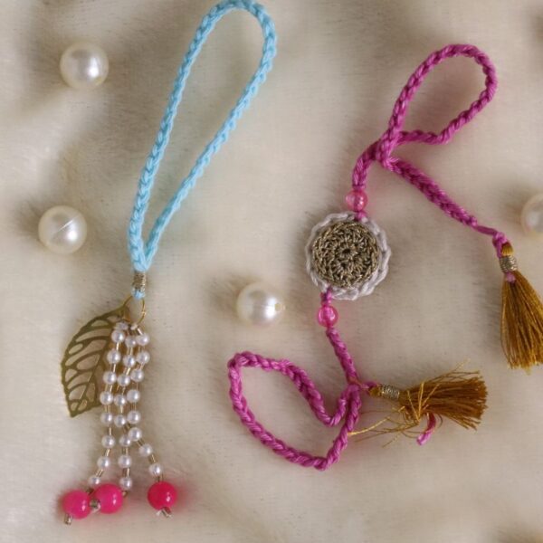 pink-blue-crochet-rakhi-lumba-set